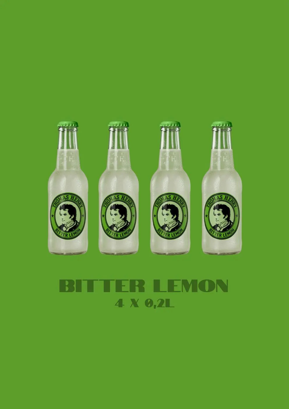 Bitter Lemon - Thomas Henry (4 x 0.2 l) Mixed Gin