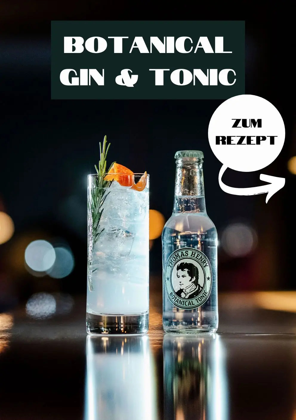 Botanical Tonic - Thomas Henry (1 x 0.75 l) Gin Freunde