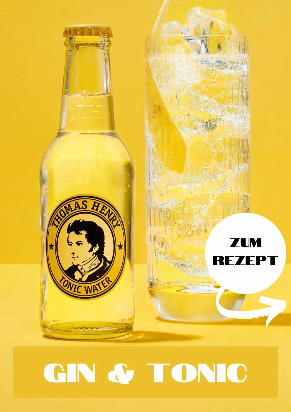 Tonic Water - Thomas Henry (1 x 0.75 l) Gin Freunde