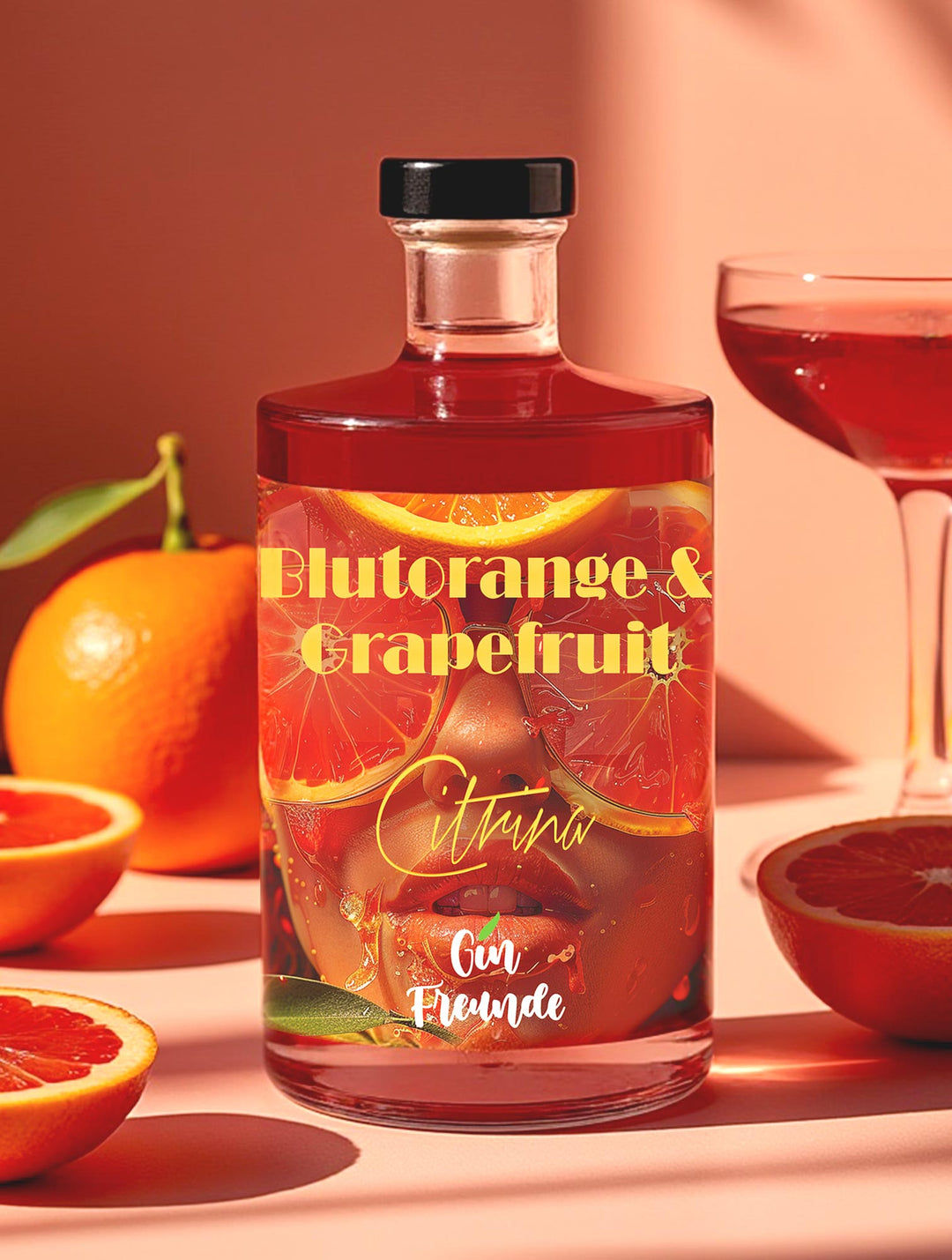 Grapefruit-Orange Gin - GinFreunde - Citrina Gin Freunde